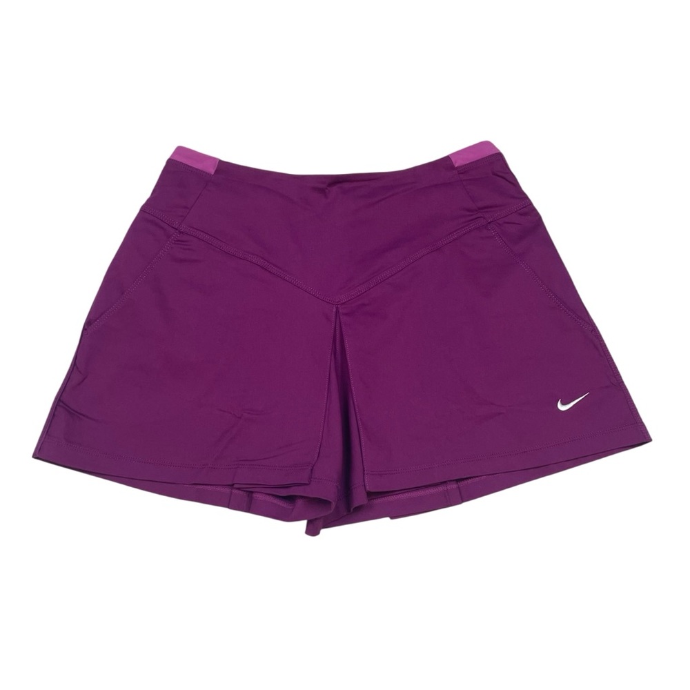 Nike Athletic Sporty Purple Magenta Dry Fit Skort Shorts